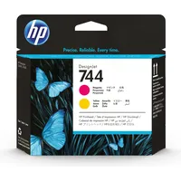 HP Druckkopf F9J87A 744 magenta + yellow