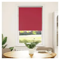 vidaXL Verdunkelungsrollo 65 x 130 cm rot