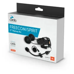 Cardo Freecom/Spirit JBL Tweede helm uitbreidingsset, zwart, Eén maat Voorman