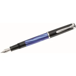 Pelikan Classic M 205 Kolbenfüller blau-marmoriert M (mittel), 1 St.