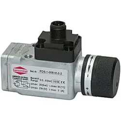 Druckschalter elektrischer Anschluss M12x1, Wechselkontakt, G 1/4", 0,5-8 bar