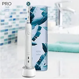 Oral-B Pro 1 750 Design Edition weiß + Reiseetui