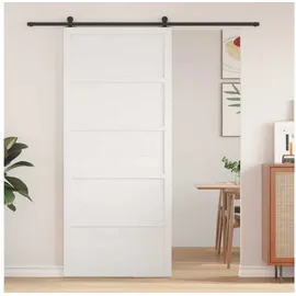 vidaXL Schiebetür rechts 100 x 208 cm weiß