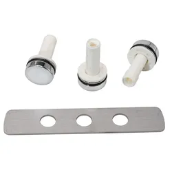 Kronenbach Smart Push Set Ersatz-Druckknöpfe, Ersatzteile, chrom