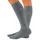 H.I.S. Kniestrümpfe H.I.S, Mädchen, Gr. 27-30, grau (schwarz, anthrazit, hellgrau, grau), Baumwolle, Elasthan (LYCRA), Polyamid, unifarben, elastisch, Socken Kniestrümpfe, mit verstärkten Belastungszonen