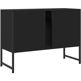 vidaXL Waschbeckenunterschrank 80 x 33 x 60 cm Schwarz