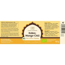 Classic Ayurveda Kokos-Mango-Chili Gewürz bio