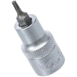 BGS 4368 Biteinsatz Antrieb Innenvierkant 12,5mm (1/2") T-Profil (für Torx) T15