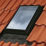 VELUX Rollo Haltekrallen RLT 103 9050 Dunkelblau, Schiene: alu