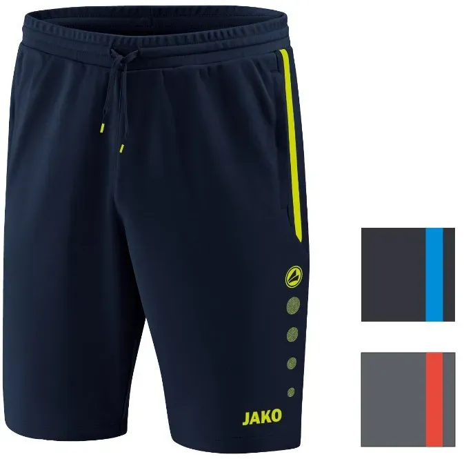 Jako Trainingsshort Prestige steingrau/flame XS - Farbe:steingrau/flame$Größe:XS