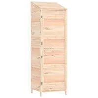 vidaXL Geräteschrank 0,55 x 0,52 m Braun