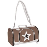 Karlie Tragetasche Star Bag L: 45 cm B: 31 cm H: 27 cm braun