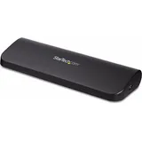 Startech Usb3sdockhdv (USB-B, 1 Port), Dockingstation + USB Hub, Schwarz