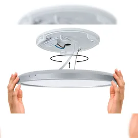 Paulmann Atria Shine Backlight IP44 22W 3000K Holzoptik