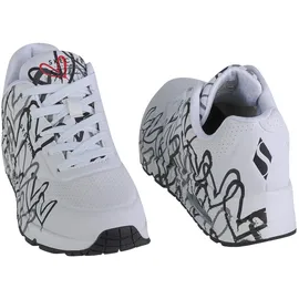 SKECHERS Uno Spread the Love Damen Weiß 38