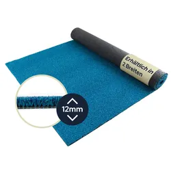 Kunstrasen WELLNESS - Blau - 2,00m x 15,50m