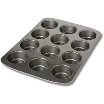 RBV Birkmann Muffinform Easy Baking 12er Metall Schwarz