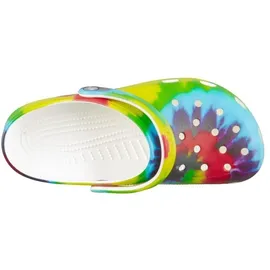 Crocs Classic Tie-Dye Graphic Clog multi 37-38