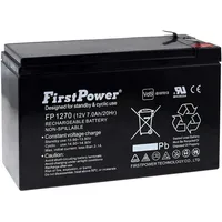 Powery FirstPower Blei-Gel-Akku für USV APC RBC 17 7Ah