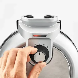 CASO Design CASO 2932 Design WaffleUp Waffeleisen Polarsilber/ Edelstahl