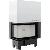 Kamineinsatz kratki VN 810/410 mit 14 kW linke Seitenscheibe links mit Hebetür