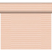 Duni Têtê à Têtê Tischläufer Dunicel 24 m x 40 cm (20 ABSCHNITTE), Motiv Tessuto dusty pink 1 Stück