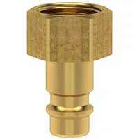 Lüdecke Schnellsteck. IG DN7,2 MS ES12NI G1/2" blank