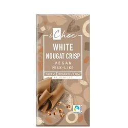iChoc White Nougat Crisp Schokolade bio