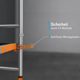 Layher SoloTower 5,15m, Arbeitshöhe