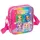 Safta RAINBOW HIGH SHINE Kleine Umhängetasche für Kinder, ideal für Kinder von 5 bis 14 Jahren, bequem und vielseitig, Qualität und Widerstandsfähigkeit, 16 x 4 x 18 cm, bunt, M, Casual