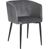 Hti-Living Stuhl Destin Velvet Grau