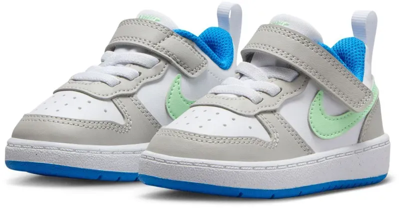 NIKE Court Borough Low Recraft Baby-Sneaker 005 - lt iron ore/vapor green-white-photo blue 17