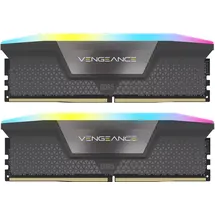 Corsair 32GB (2x16GB) CORSAIR VENGEANCE RGB DDR5-6000 RAM CL30 Arbeitsspeicher Kit