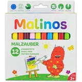 MALINOS 300005 Filzstift 12 St. Mehrfarbig