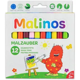 MALINOS 300005 Filzstift 12 St. Mehrfarbig