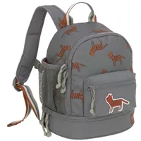 Lässig Kinderrucksack mit Brustgurt Kindergartentasche Kindergartenrucksack 6,5L ab 3 Jahren/Mini Backpack Safari Tiger