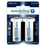 Everactive PRO ALKALINE LR20 D 1,5V Batterie 2er Blister 17500mAH