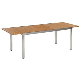 Merxx Keros Set 13-tlg. mit Gartentisch Ausziehbar 180/240 x 100 cm inkl. Kissen