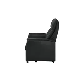 Nils Olsen Fernsehsessel L Leder / Kunstleder Agda ¦ schwarz ¦ Maße (cm): B: 89 H: 114 T: 89.0