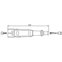 Bremi Stecker, Zündkerze 132021 für Mercedes