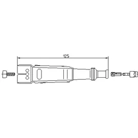 Bremi Stecker, Zündkerze 132021 für Mercedes