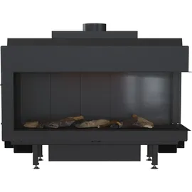 Kratki Leo 100 Gaskamin 9,5 kW schwarz
