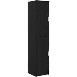 vidaXL Buffet-Schrank Schwarzeiche Holzwerkstoff Mittel Buffet-Schrank