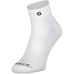 SCOTT Socken Performance Quarter | white / black