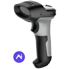 Inateck AI Barcode Scanner Bluetooth, Handheld USB Kabelloser 1D Scanner, Handscanner mit APP und SDK, 180 Tage Standby mit Einer Ladung, Automatisches Schnelles und Präzises Scannen, BCST-70 AI