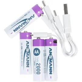 Ansmann Mignon AA 2000 mAh 4 St.