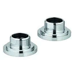 Grohe Rosette 45630 45630000 3-Loch-WT/3-Loch Bidetbatterie chrom