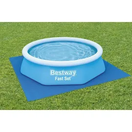 BESTWAY Flowclear Bodenplane blau 274x274 cm