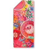 HIP Giselah Strandtuch 100 x 180 cm rosa/rot