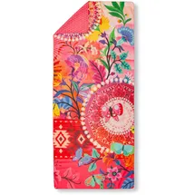 HIP Giselah Strandtuch 100 x 180 cm rosa/rot